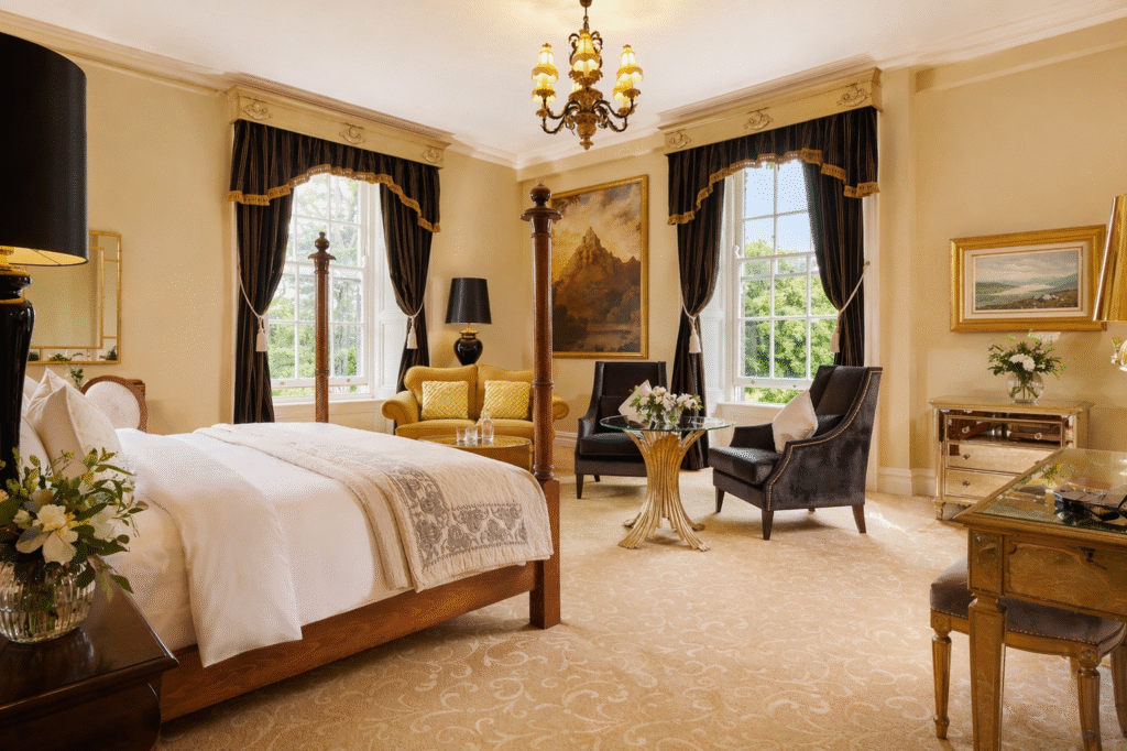 Historic suites fit for royalty, new and old